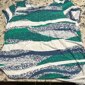 Alfani fun pattern womens shirt